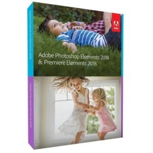 Adobe 65281603 Photoshop & Premiere Elements 18 Software Bundle DVD