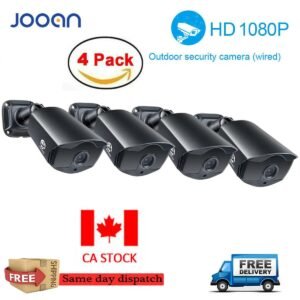 JOOAN 2X/4X HD 1080P DVR Outdoor Bullet Security Camera Home CCTV Night Vision